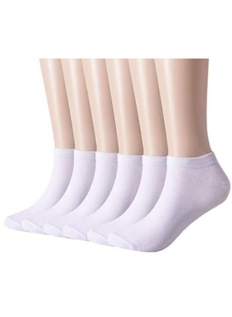 12-pair short socks set. white - Image 1